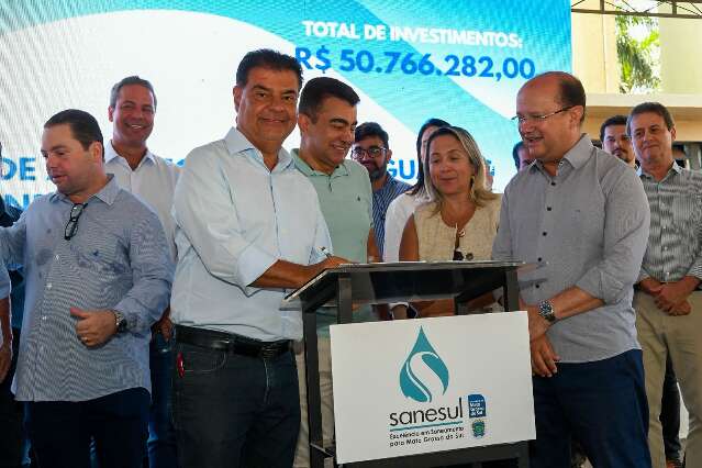 Articula&ccedil;&atilde;o da bancada federal garante R$ 50 milh&otilde;es para saneamento em Dourados