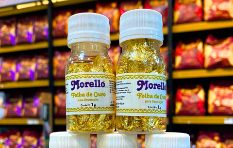 Glitter culin&aacute;rio e folhas de ouro t&ecirc;m venda suspensa por presen&ccedil;a de pl&aacute;stico