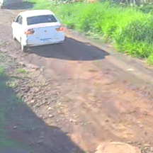 C&acirc;mera de seguran&ccedil;a flagra troca de tiros em plena luz do dia no Bairro Aquarius