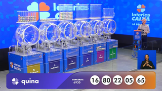 Veja as dezenas sorteadas hoje na Mega-Sena, Quina, Timemania e mais