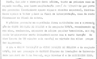 Regime militar espionou Chico Buarque em Campo Grande em 1974