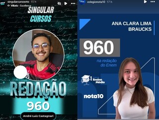 Estudantes de MS alcan&ccedil;am nota 960 na reda&ccedil;&atilde;o do Enem