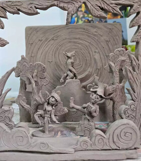 Artista transforma m&uacute;sica de Ney Matogrosso em clipe de cer&acirc;mica