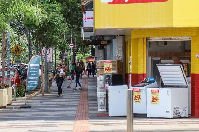 Enquete: 87% dizem que raramente v&atilde;o ao Centro de Campo Grande