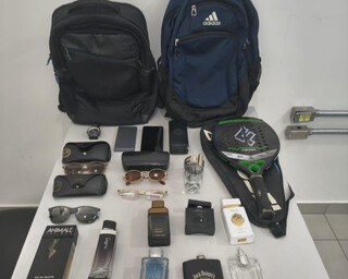 Suspeito de furto em estacionamento de mercado &eacute; preso com bloqueador de trava