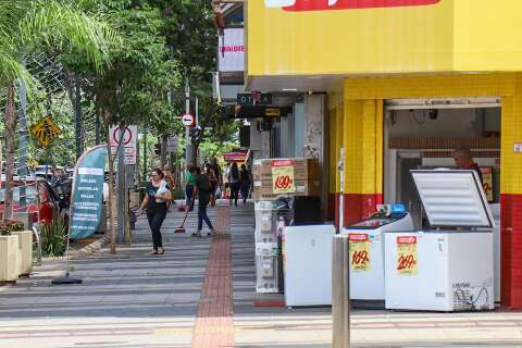 Enquete: 87% dizem que raramente v&atilde;o ao Centro de Campo Grande