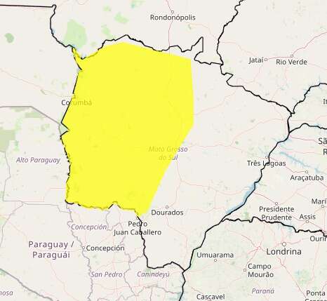 Campo Grande e mais 33 cidades est&atilde;o sob alerta de baixa umidade