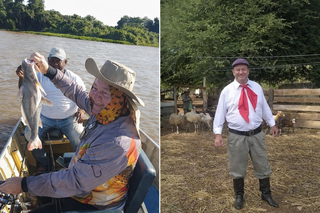 Raul saiu do RS para virar "o otimista" da churrascaria de Corumbá Raul saiu do RS para virar "o otimista" da churrascaria de Corumbá