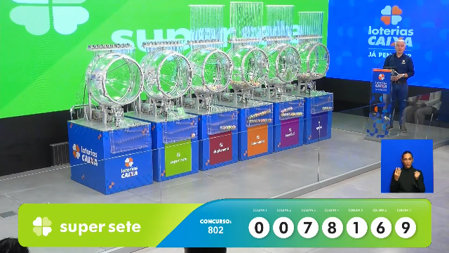 Veja as dezenas sorteadas hoje na Lotomania, Quina, Super Sete e mais