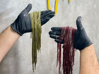 Hallan deixou oficina para apostar em massas artesanais saborizadas