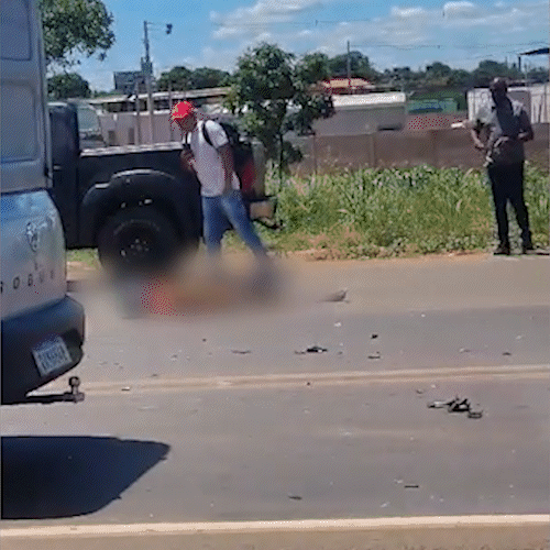 Motociclista morre ap&oacute;s bater contra carreta em rodovia em Tr&ecirc;s Lagoas