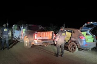 Motoristas abandonam ve&iacute;culos com R$ 4,2 milh&otilde;es em maconha