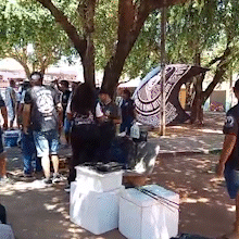 &Ocirc;nibus da torcida do Oper&aacute;rio &eacute; retido em fiscaliza&ccedil;&atilde;o a caminho de Corumb&aacute;