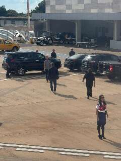 PGR &eacute; recebido por escolta na Capital e segue para a fronteira