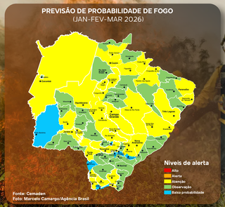Uso do fogo no campo mant&eacute;m MS em alerta mesmo sem extremos clim&aacute;ticos