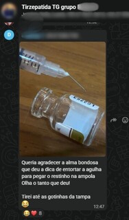 Para lucrar 3X mais, contrabandistas fracionam tirzepatida em seringa delivery