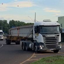 Vigas para pontes de nova rodovia chegam a Aquidauana nesta segunda