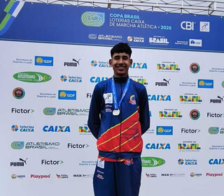 Atleta de MS conquista 2ª colocação em campeonato nacional de marcha atlética Atleta de MS conquista 2ª colocação em campeonato nacional de marcha atlética