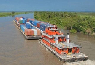 Impasse com dois vizinhos p&otilde;e em risco leil&atilde;o da Hidrovia do Rio Paraguai