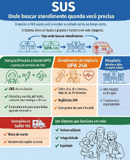 UBS, UPA, hospital ou SAMU: entenda, caso a caso, onde buscar atendimento no SUS