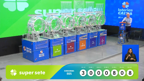 Veja as dezenas sorteadas hoje na Lotomania, Quina, Super Sete e mais