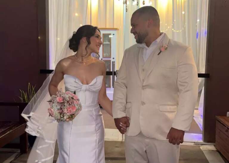 Julio foi padrinho no casamento de Dani e acabou virando o marido