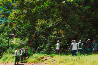 Comunidade Kadiw&eacute;u aprende t&eacute;cnicas para recuperar &aacute;reas degradadas