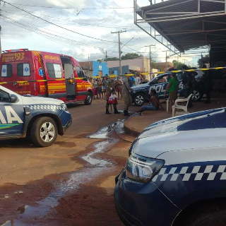 Homem &eacute; baleado no rosto em &aacute;rea movimentada do Parque do Lageado