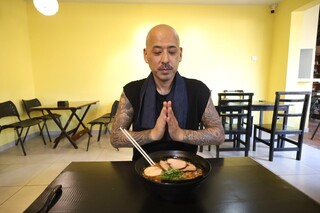 Chef japonês Shindo Michihiko revelou segredos do autêntico lámen Chef japonês Shindo Michihiko revelou segredos do autêntico lámen