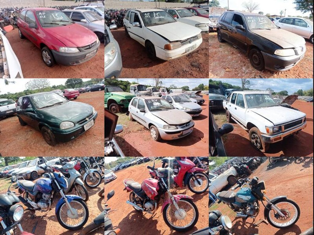 Propriet&aacute;rios t&ecirc;m 10 dias para retirar ve&iacute;culos dos p&aacute;tios do Detran