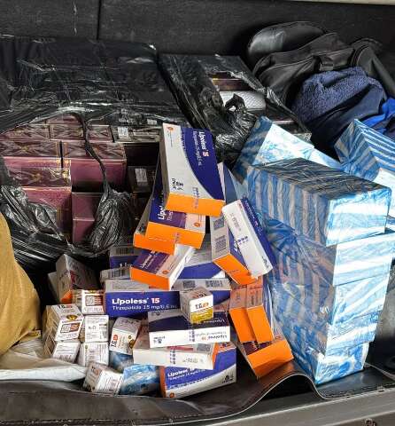 A&ccedil;&atilde;o da PF e da Receita barra carga de emagrecedores contrabandeados