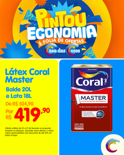 Pintou economia: Casa das Cores entra na folia com at&eacute; 50% off