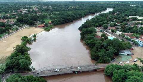 Imasul emite alerta para cheias nos rios Taquari e Aquidauana