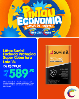 Pintou economia: Casa das Cores entra na folia com at&eacute; 50% off
