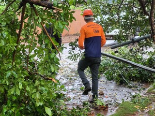 Em in&iacute;cio de ano mais chuvoso, Defesa Civil da Capital recebeu 195 chamados