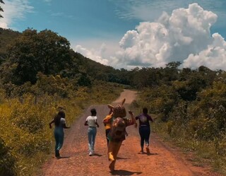 Tatu de ouro joga pedra em quem passa por ponte antiga de Furnas Tatu de ouro joga pedra em quem passa por ponte antiga de Furnas