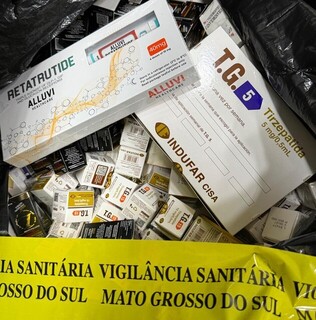 Semana de apreens&otilde;es exp&otilde;e rota clandestina de medicamentos emagrecedores em MS