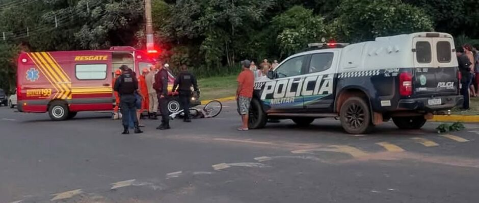 Ciclista de 71 anos morre ap&oacute;s ser atingido por caminh&atilde;o boiadeiro