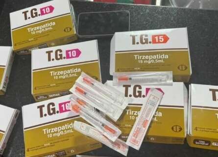 Semana de apreens&otilde;es exp&otilde;e rota clandestina de medicamentos emagrecedores em MS