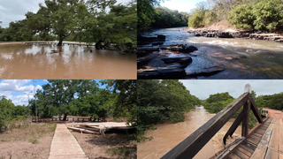 Rios come&ccedil;am a baixar e prefeituras continuam lidando com danos no interior 