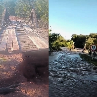 Rios come&ccedil;am a baixar e prefeituras continuam lidando com danos no interior 