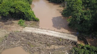 Ap&oacute;s 5 dias do fim dos temporais, &aacute;gua ainda n&atilde;o baixou totalmente em Rio Negro