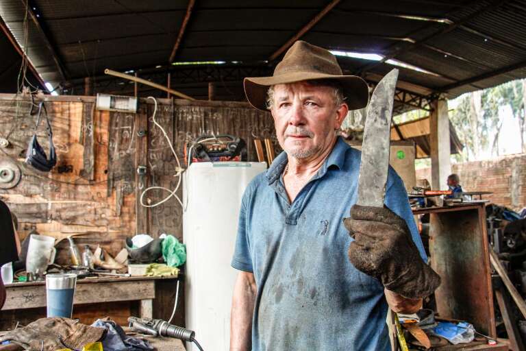 Fale o que quiser de Ordaqui, mas não confunda o ofício dele de ferreiro