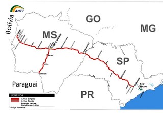 Minist&eacute;rio aposta em carteira ferrovi&aacute;ria para consolidar MS como polo log&iacute;stico