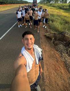 &Ocirc;nibus de time da fronteira quebra durante viagem para jogo da Libertadores
