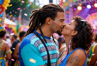 Alerta no Carnaval: beijo pode transmitir doen&ccedil;as durante bloquinhos