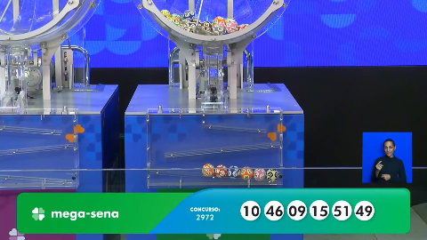 Veja as dezenas sorteadas hoje no Dia de Sorte, Mega-Sena, Quina e mais