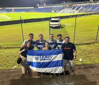 Torcida de MS vibra com fa&ccedil;anha hist&oacute;rica do 2 de Mayo na Libertadores