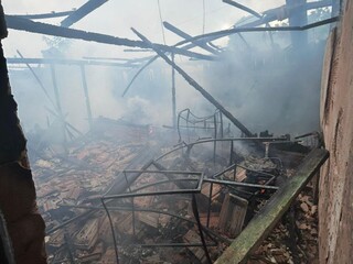 Incêndio destrói residência e mata menino de 4 anos na fronteira Incêndio destrói residência e mata menino de 4 anos na fronteira