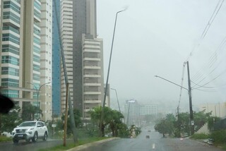 Chuva volta a atingir Campo Grande na tarde de sábado de Carnaval Chuva volta a atingir Campo Grande na tarde de sábado de Carnaval